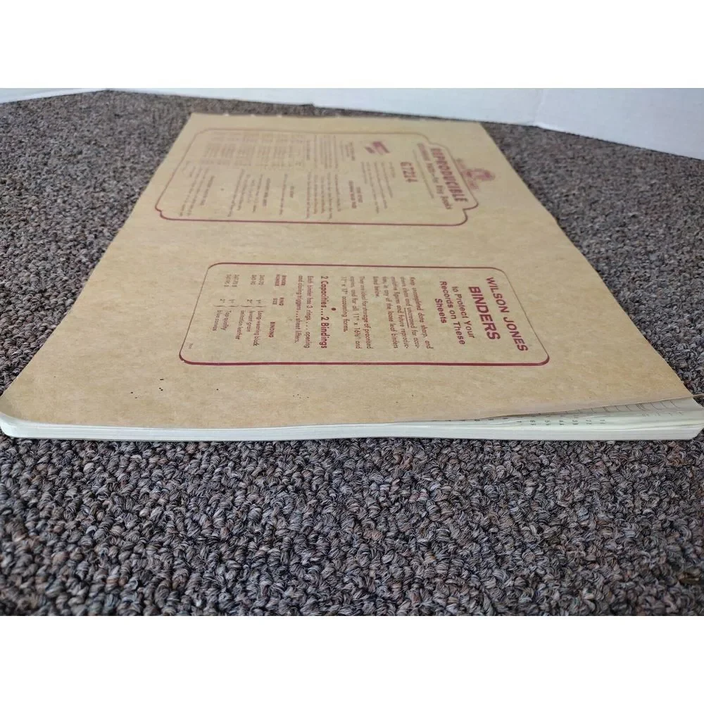 Wilson Jones COLUMNAR PAD 1 SIDED 14 COLUMNS FOR RING BOOKS GREEN G7214